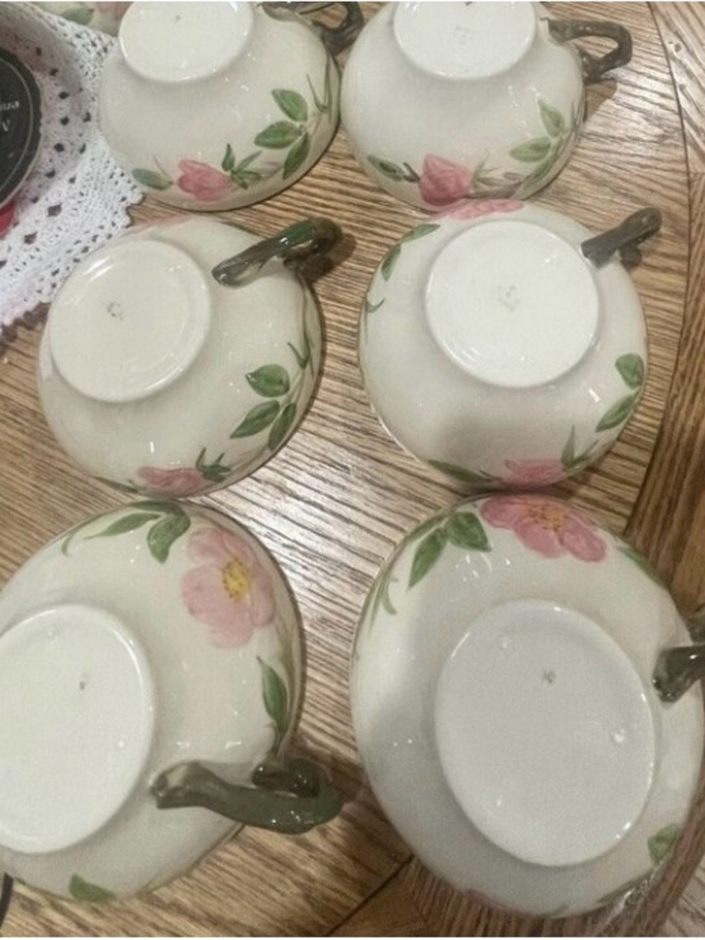Vintage Franciscan
Desert Rose Coffee/Tea
Cups (6) Kelly Latimar